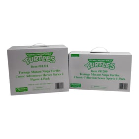 TMNT Playmates Comic Adventures & Sewer Sports 4-Packs