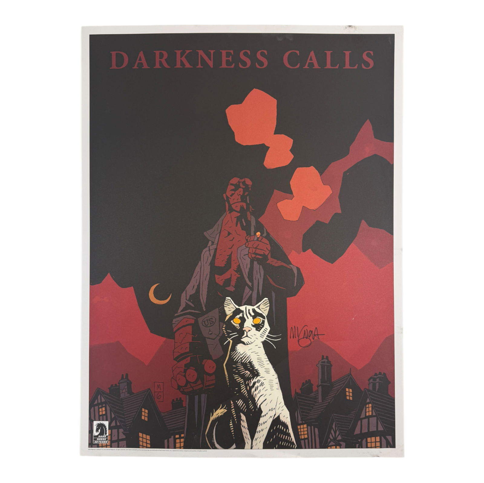 Hellboy Darkness Calls Signed Art Print (1 of 14)
