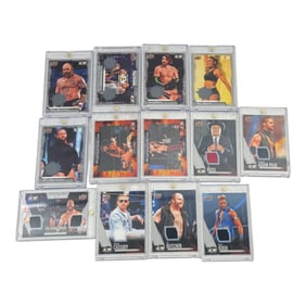 AEW Wrestling Trading Card Relics Lot of 12