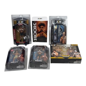 AEW Wrestling Hook & Darby Allin Figures Lot of 6