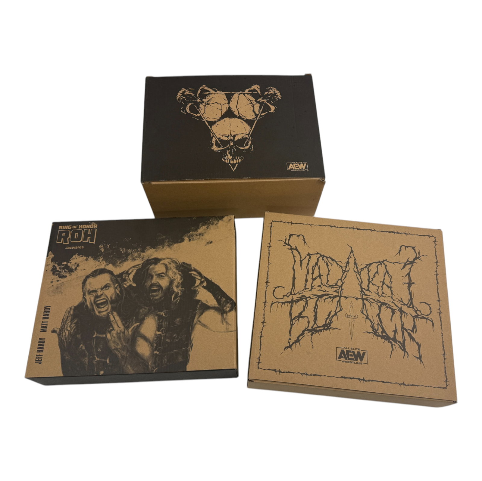 Ring of Honor & AEW Exclusive Boxed Sets Lot of 3 (1 of 8)