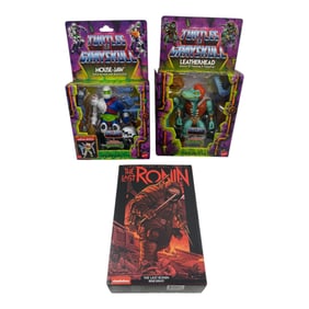 TMNT Turtles of Grayskull & The Last Ronin Figures Lot of 3