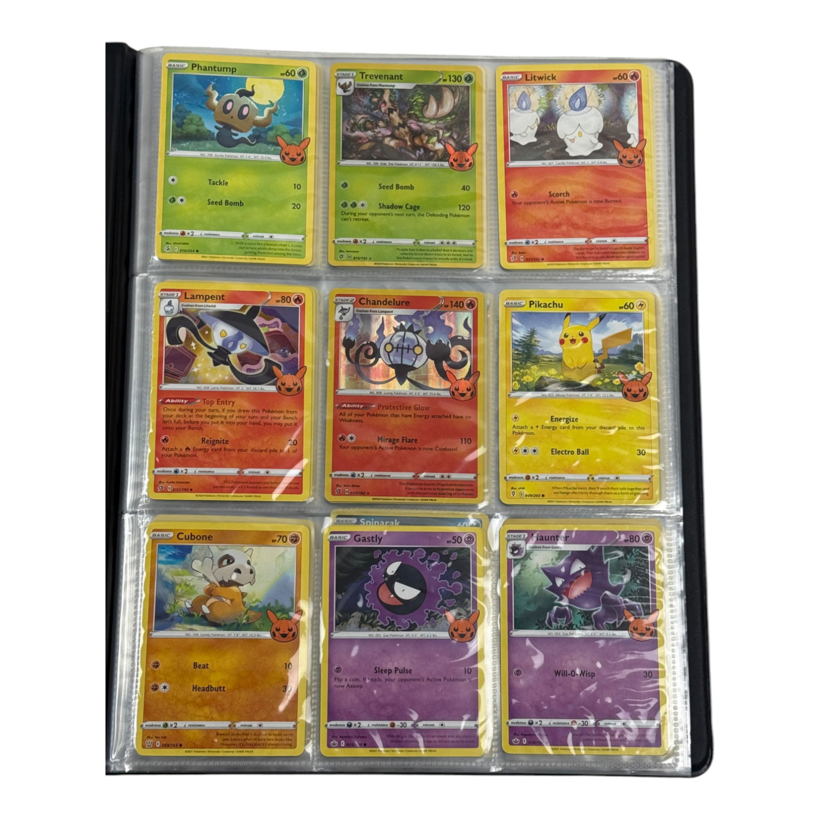 Pokemon Halloween Promo Card Collection with Pikachu & Gengar (1 of 10)