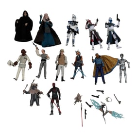 Star Wars Black Series Jedi, Sith & Clones