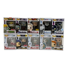 Funko Pop Marvel & Ghostbusters Lot