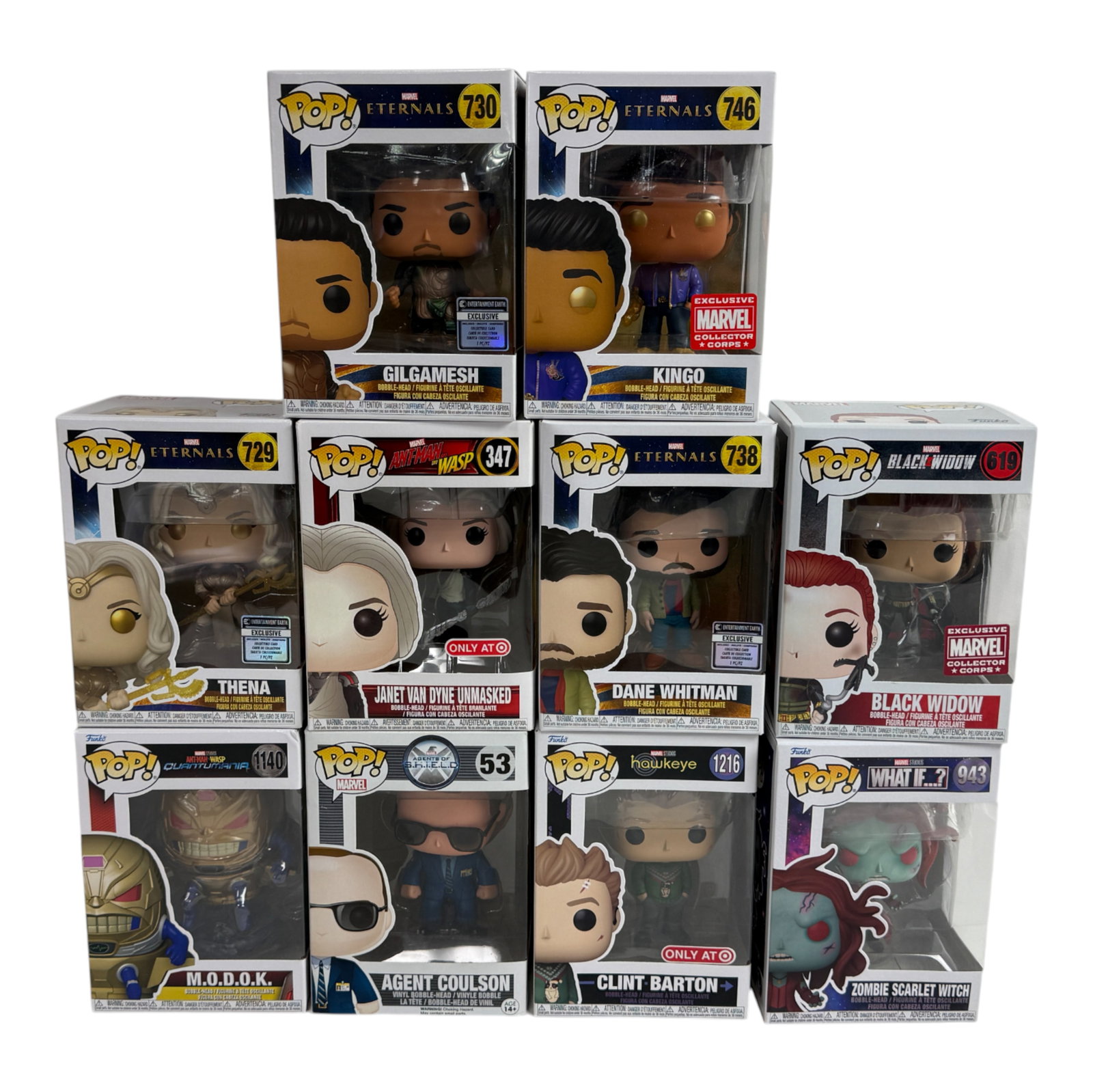 Marvel Eternals & Avengers Funko Pops (1 of 3)