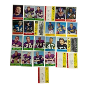 NFL Vintage Football Cards Lot