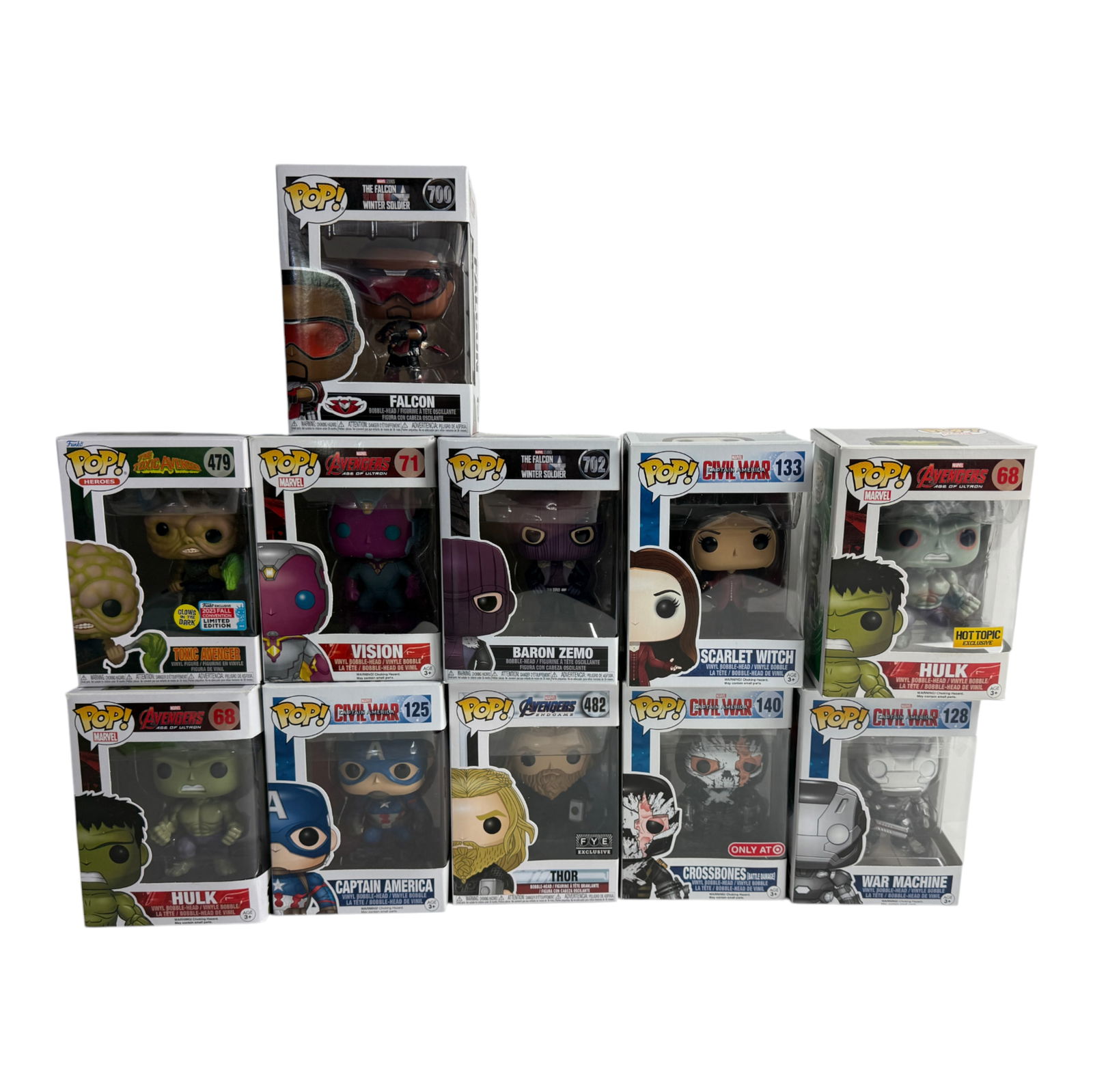 Marvel Avengers Funko Pop Lot (1 of 3)