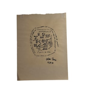 Alan Dani Signed Catacombs Artwork