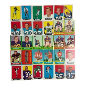 Vintage Football Cards Assorted Lot
