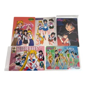 Sailor Moon Anime Clear Files (Set of 6)
