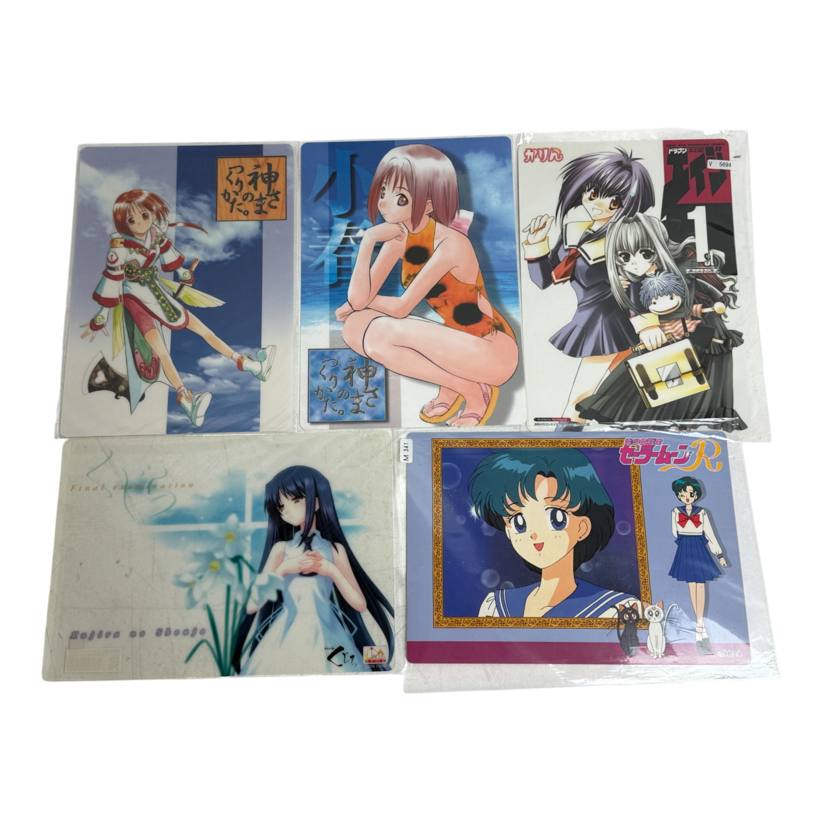 Anime Clear File Lot with Sailor Moon (1 of 2)
