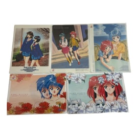 Tokimeki Memorial Anime Clear Files (Set of 5)