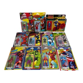 Marvel Legends Retro Action Figures - Avengers & Spider-Man