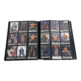 AEW Wrestling Card Binder - Upper Deck Collection