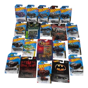 Hot Wheels Batmobile & Racing Car Collection