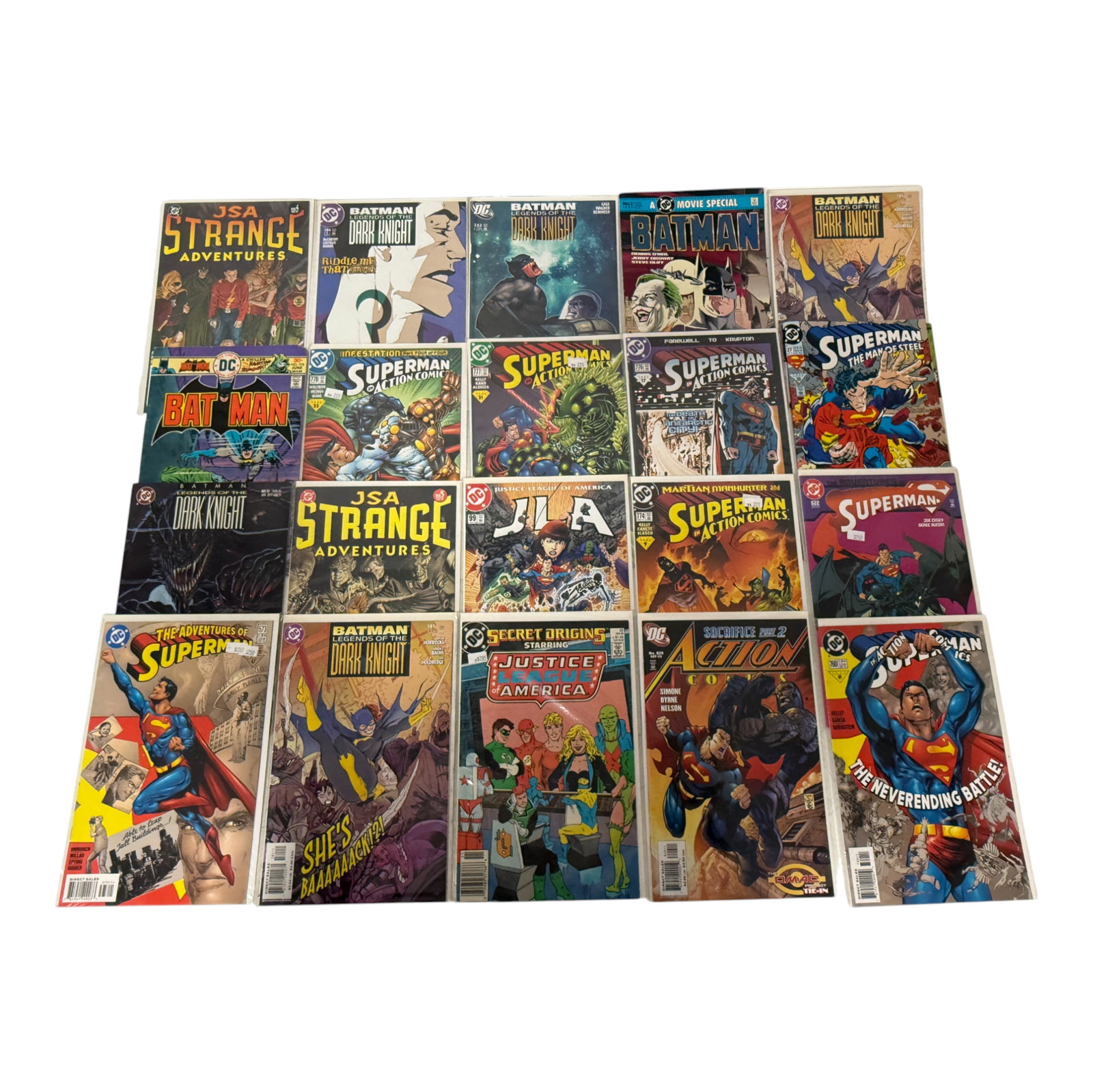 Batman, Superman, and JSA Comics (1 of 3)