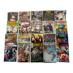 Comic Collection ? Spider-Man, Black Widow, Micronauts