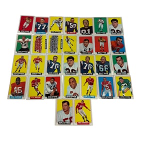 Vintage Football Trading Cards Lot 2