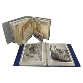 Vintage Train & Railroad Ephemera Albums