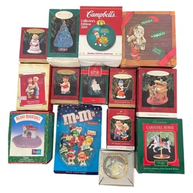 Assorted Hallmark Keepsake Ornaments