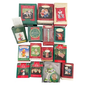 Hallmark Collectible Christmas Ornaments Lot