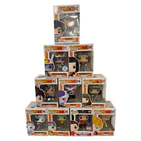 Funko Pop Lot Dragon Ball Z & Marvel
