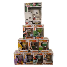 Funko Pop Lot Ghostbusters & Dragon Ball Z