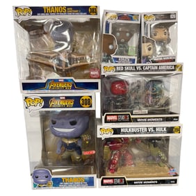 Funko Pop Lot Marvel Avengers & Movie Moments