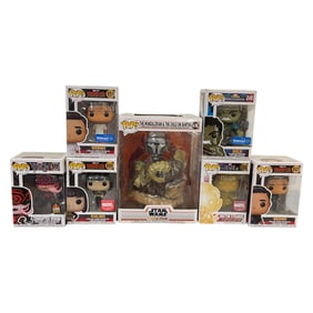 Funko Pop Lot Star Wars & Marvel Mix