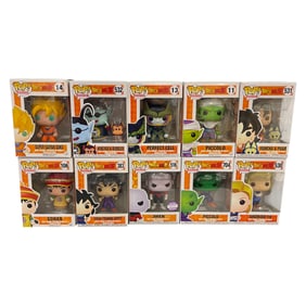 Funko Pop Lot Dragon Ball Z Figures