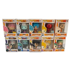 Funko Pop Lot Dragon Ball Z & Marvel Mix