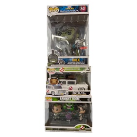Funko Pop Lot Marvel & Ghostbusters