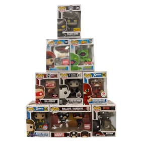 Funko Pop Lot Marvel, DC & X-Men Mix