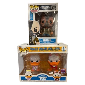 Funko Pop Lot Bane & Donald Duck Angel/Devil