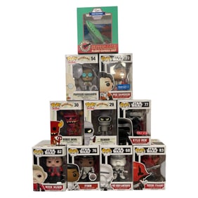 Funko Pop Lot Futurama & Star Wars Mix