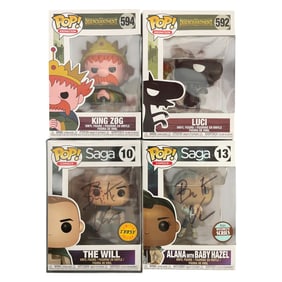 Funko Pop Lot Disenchantment & Saga Figures