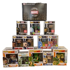 Marvel & Dragon Ball Z Funko Pop Lot