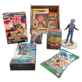 Dragon Ball Z Collectibles Lot with Trunks Figure
