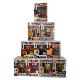 Marvel & DC Funko Pop Lot