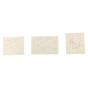 Autograph Collection - Allan Sloas, Helen Shaver, Wilt Chamberlain
