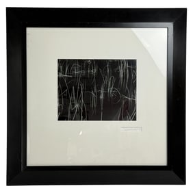 Brett Weston Signed and Dated Botanical Study Photograph