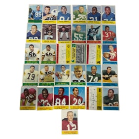 Vintage Football Trading Card Lot