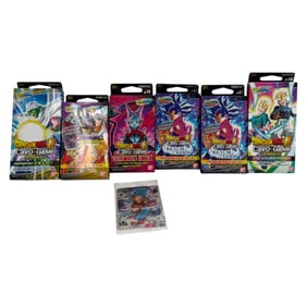 Dragon Ball Card Game and Collectibles Lot