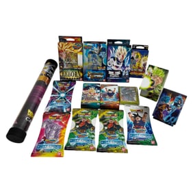 Dragon Ball Card Game and Collectibles Lot