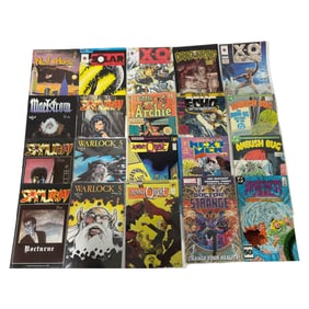 Indie Comic Lot Featuring Samurai & Warlock