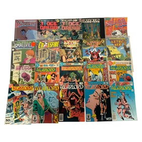 Comic Lot Featuring Warlord, Judge Dredd & Aztec Ace
