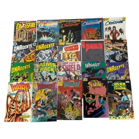 Comic Lot Featuring Crossfire, DNAgents & Nick Fury