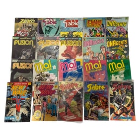 Comic Lot Featuring Fusion, Mai & Sabre