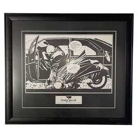 Frank Miller Sin City Framed Print 'Having a Ball'